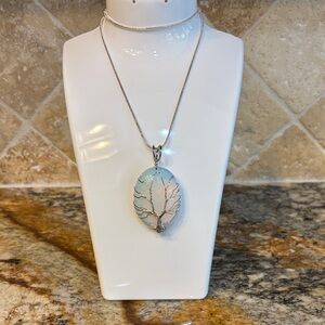 Opalite Tree of Life Necklace